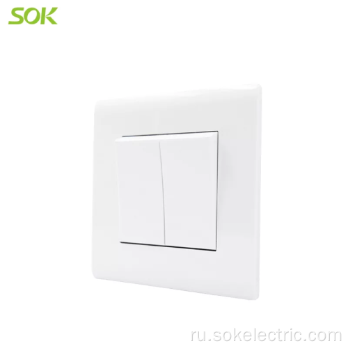 2Gang2Way Light Switch 16A 250V CE электрический выключатель